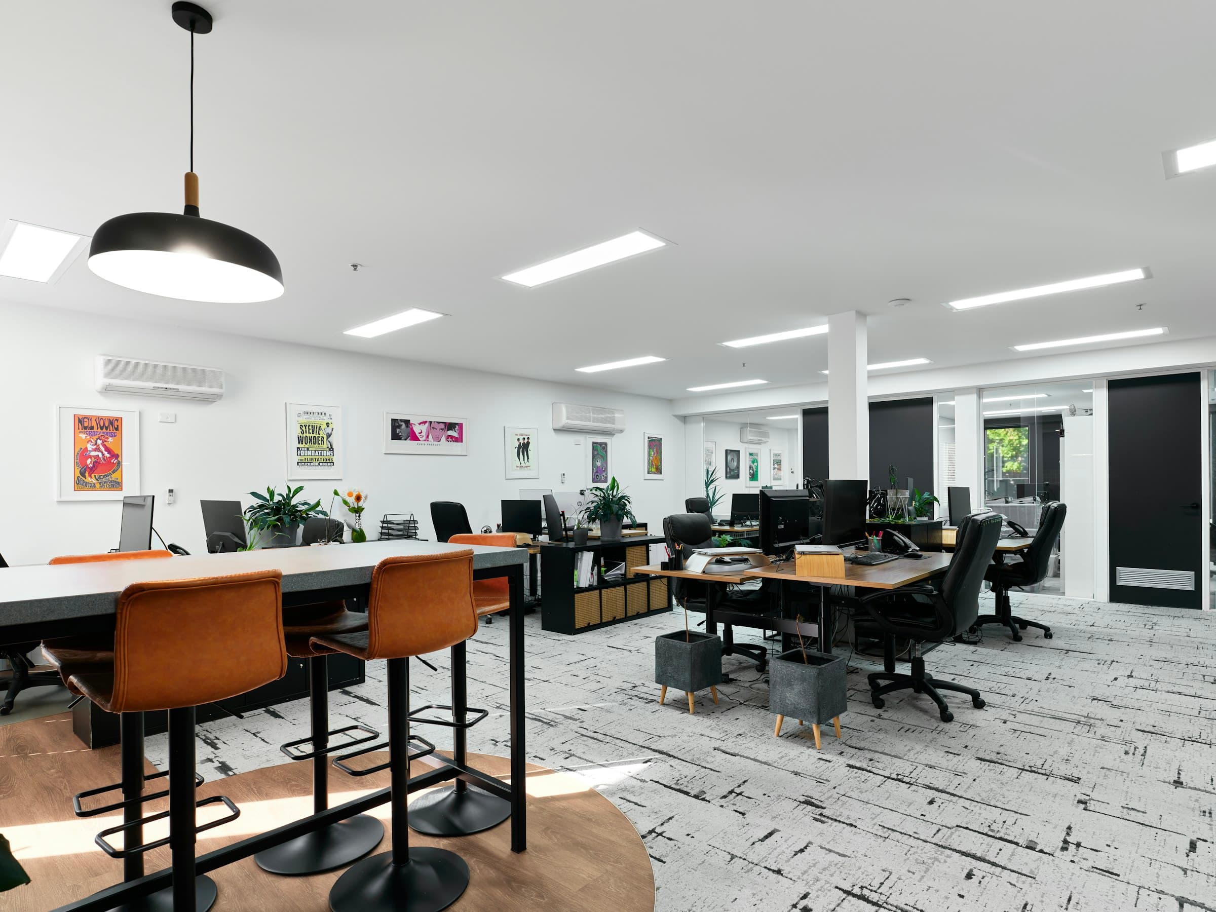 Büro, offene Fläche